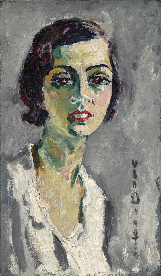 Portrait de jeune femme by Kees van Dongen