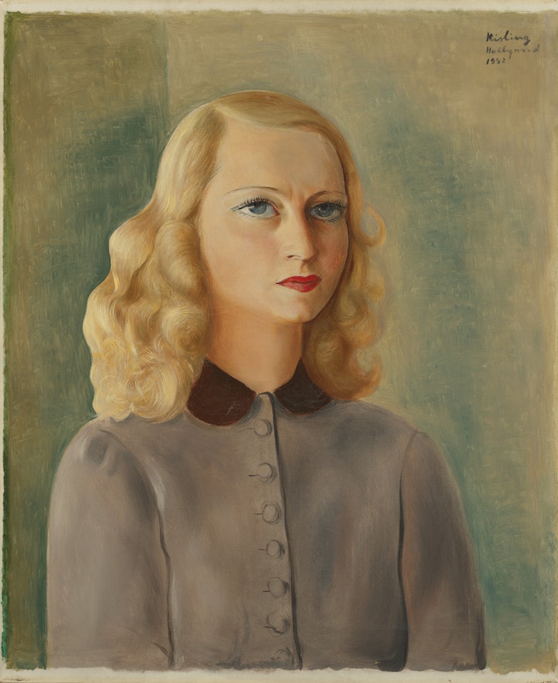 Portrait de Madame Julien Duvivier by Moïse Kisling