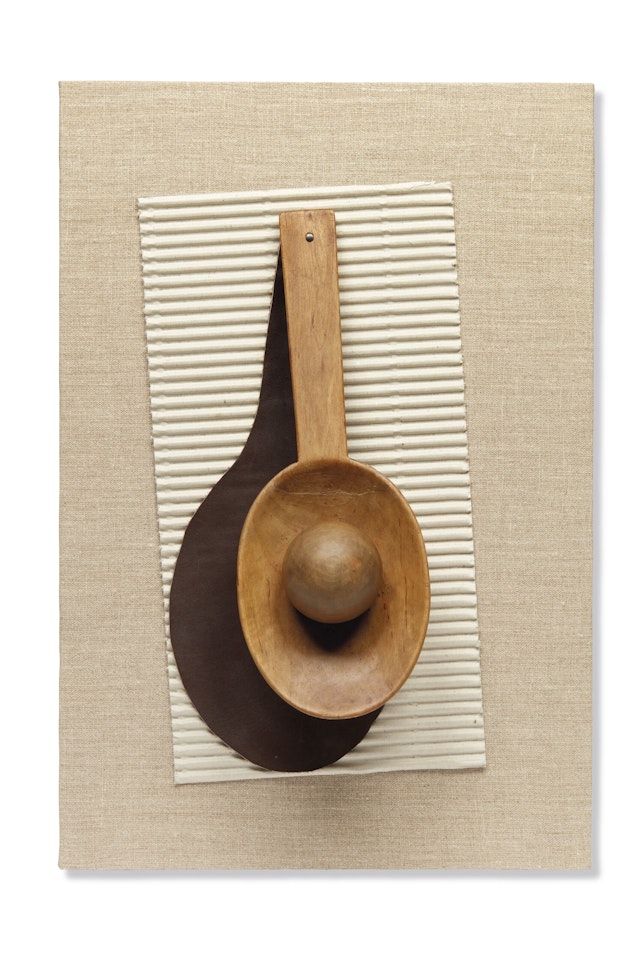 Leather Shadow; Ombre de cuir by Man Ray