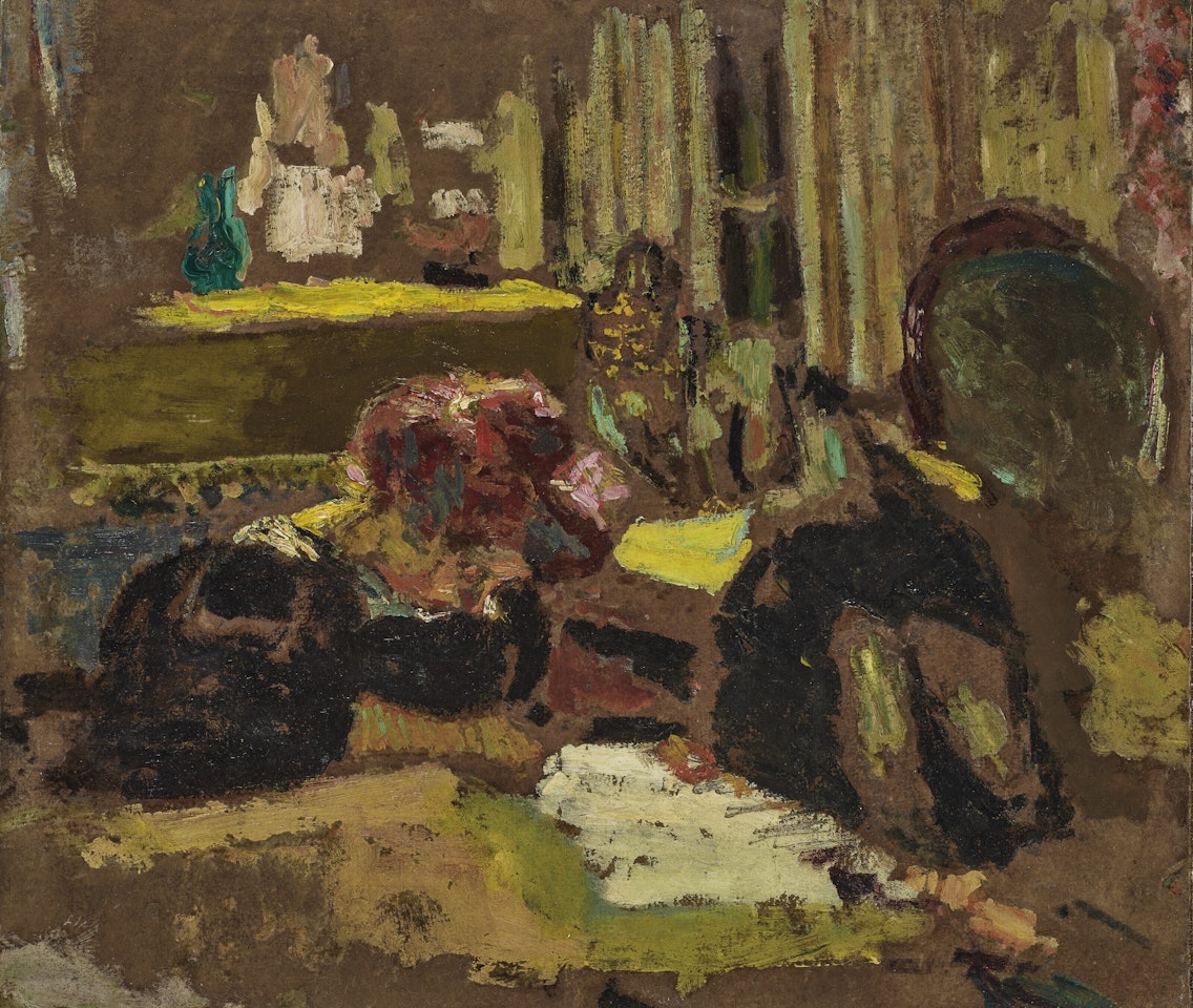 Madame Fontaine penchée by Édouard Vuillard