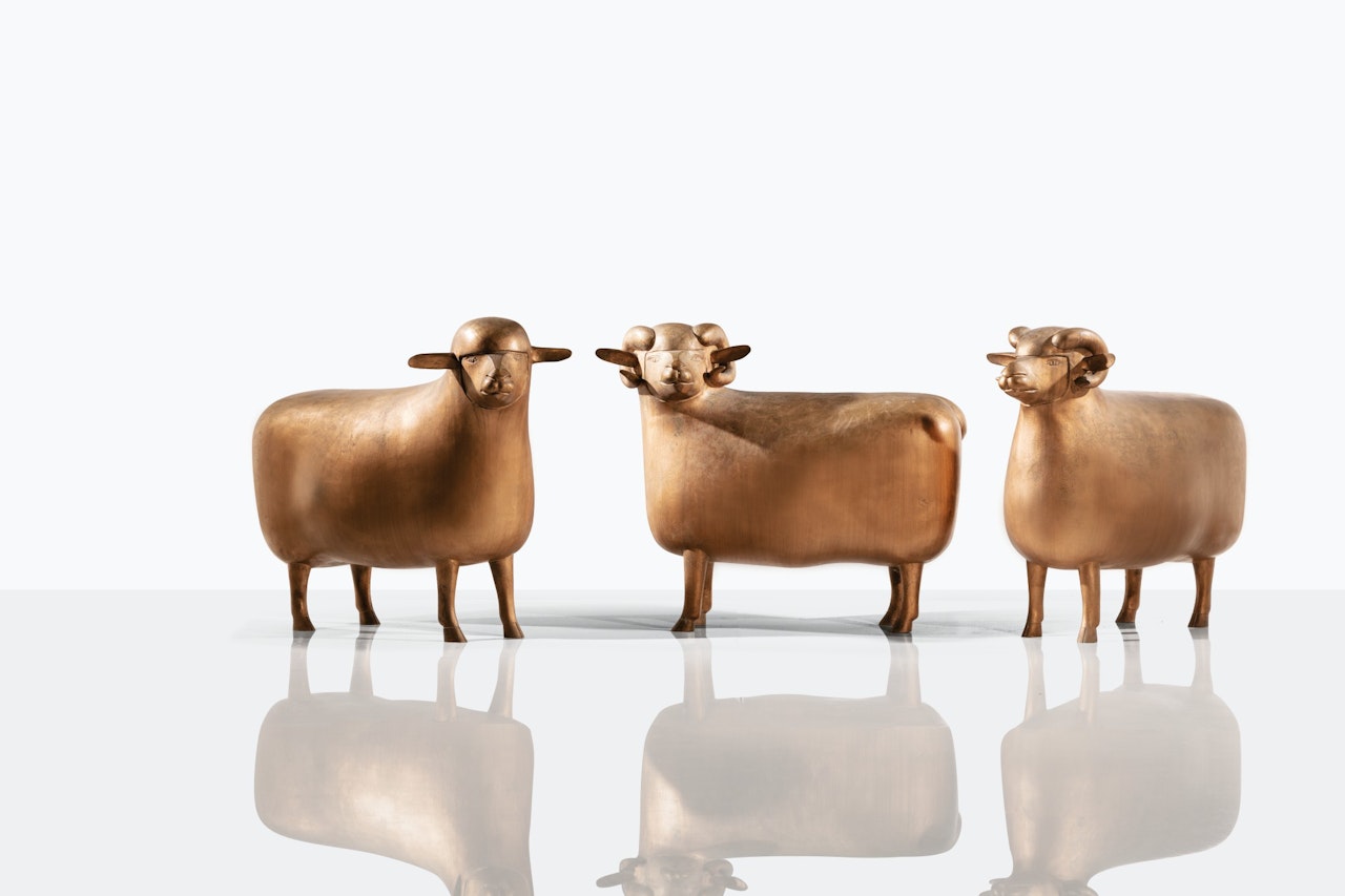 Les Trois Grands Moutons de Peter by Francois-Xavier Lalanne