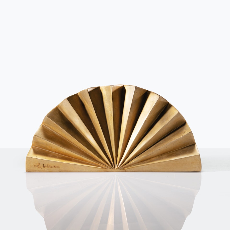 Grand vase Eventail by Claude Lalanne