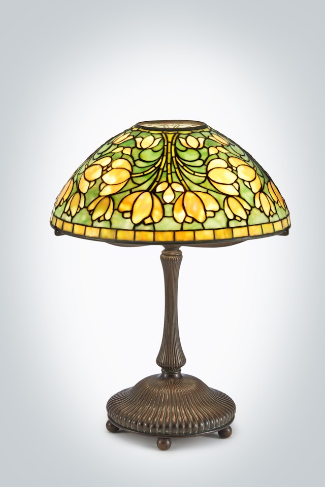 "Crocus" Table Lamp by Tiffany Studios