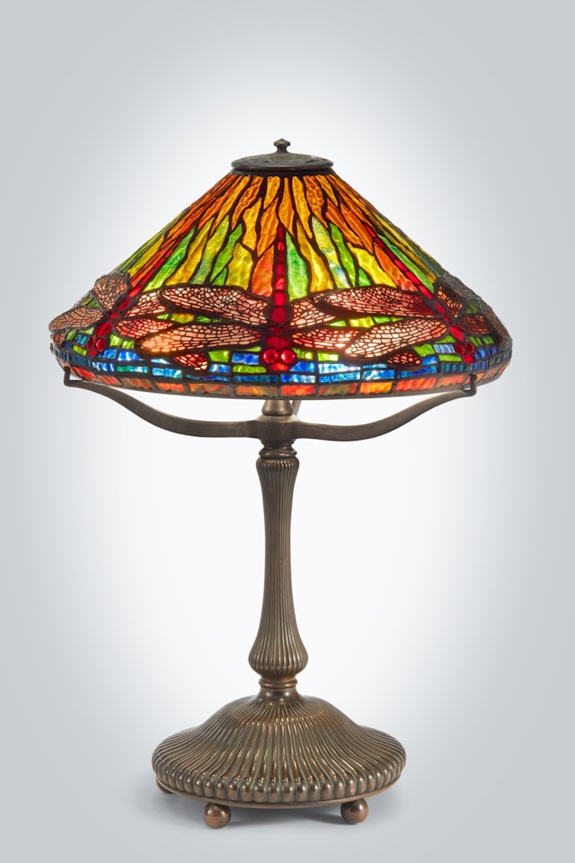 "Dragonfly" Table Lamp by Tiffany Studios