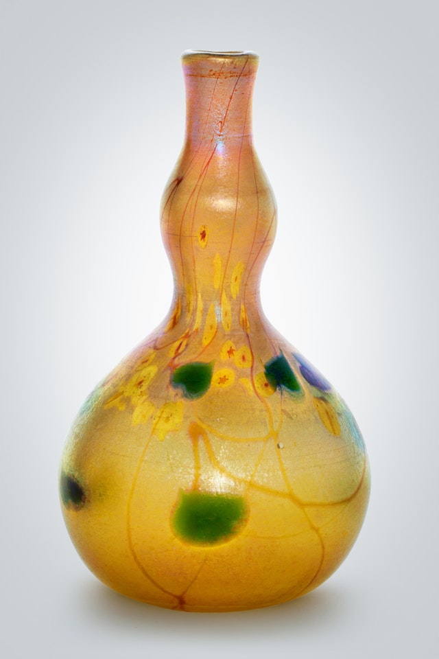 Decorated "Millefiore" Vase by Tiffany Studios