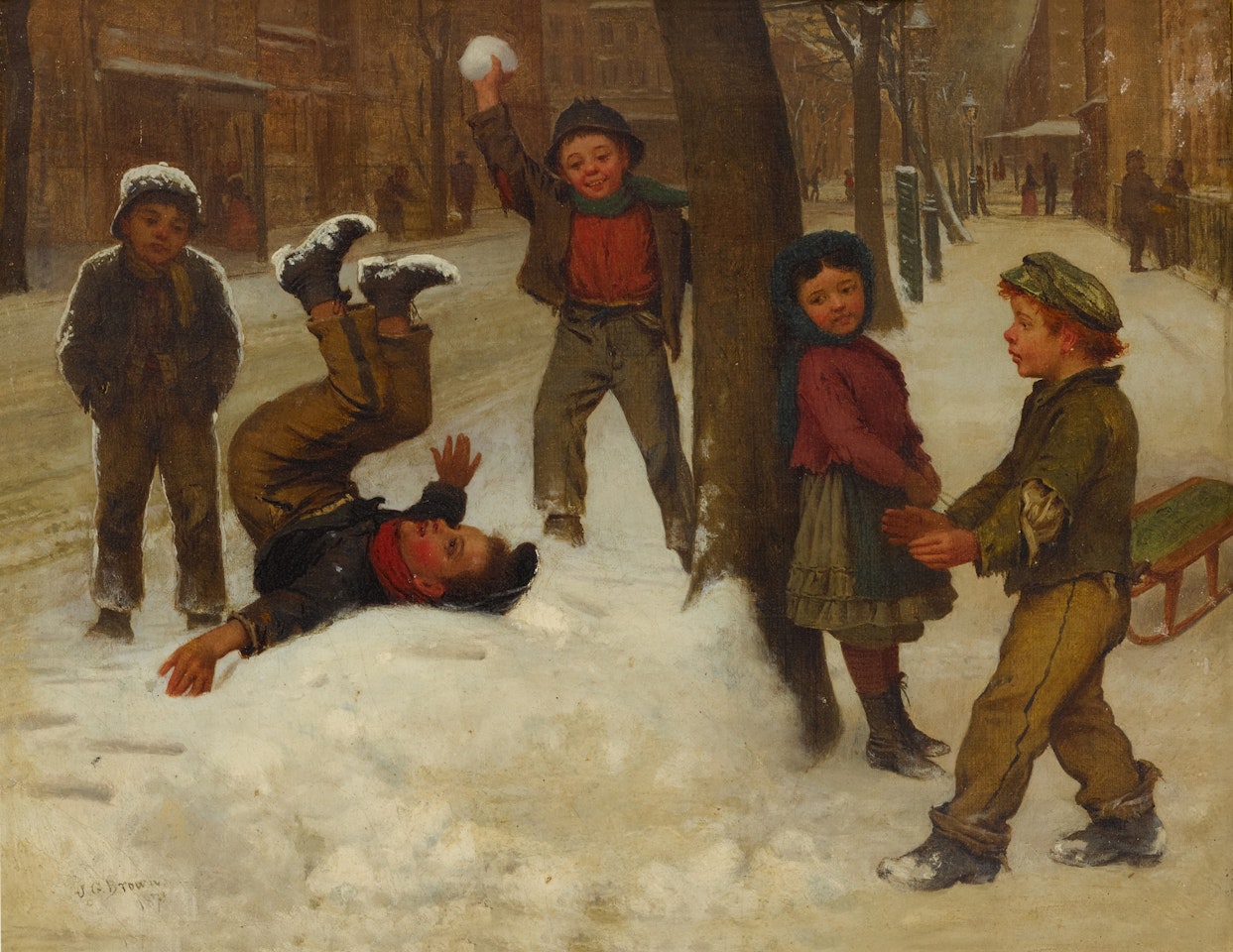 Winter Games by John George Brown
