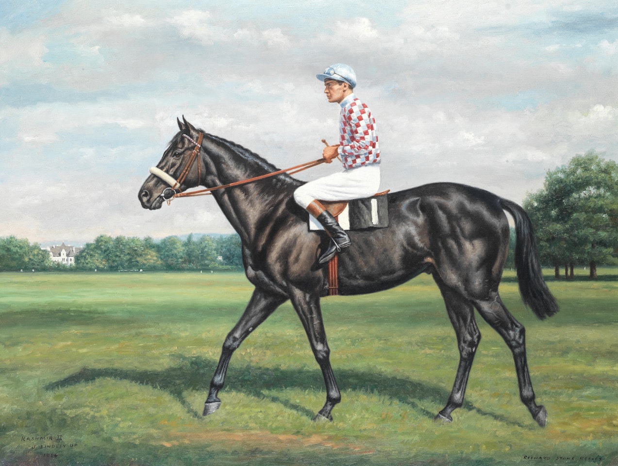 "Kashmir II, J Lindley up, 1966" by Richard Stone Reeves