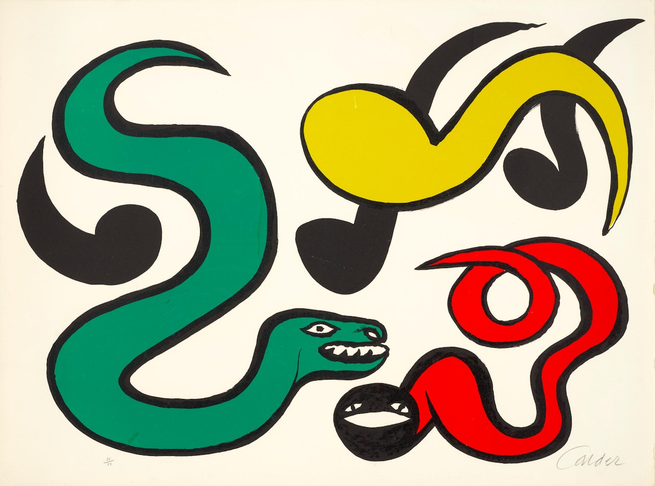 Snakes by Alexander Calder