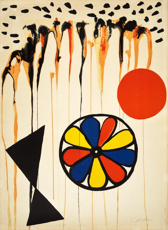 La mousson (Monsoon) by Alexander Calder