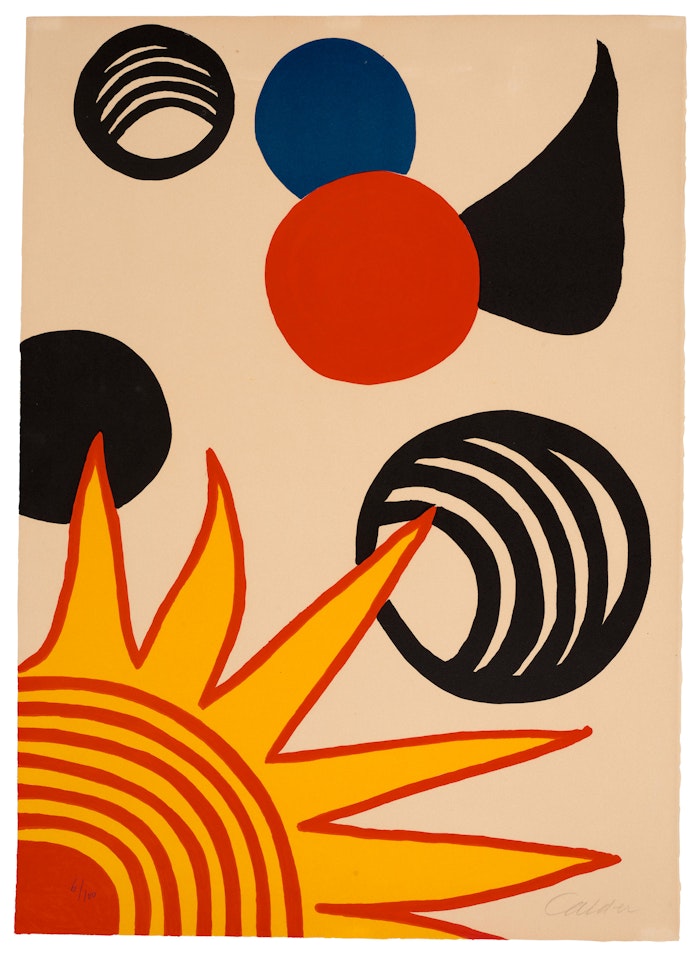 Joys of the Neophyte by Alexander Calder