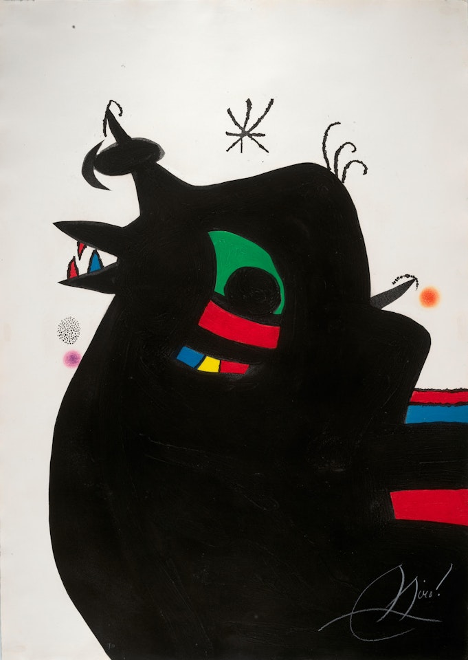 Le maréchal des logis (The Sergeant) by Joan Miró