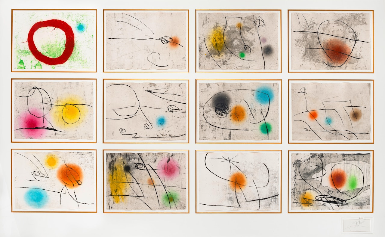 Lapidari - Book of the Property of Stones (12 works) by Joan Miró