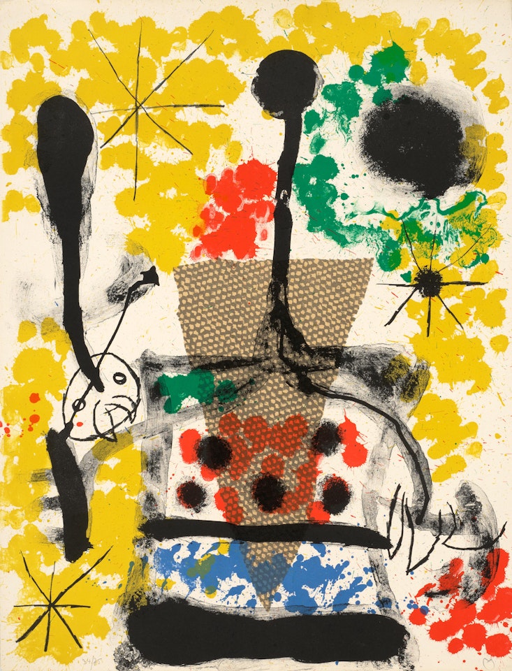Plate 4, from Album 19 by Joan Miró