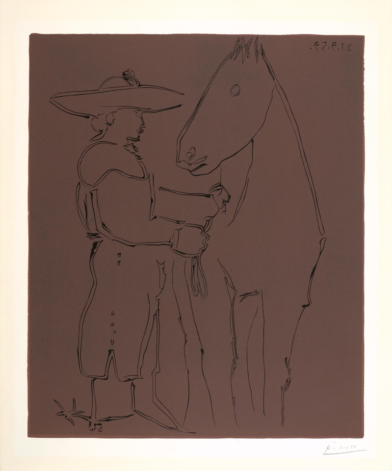 Picador et cheval (Picador and Horse) by Pablo Picasso