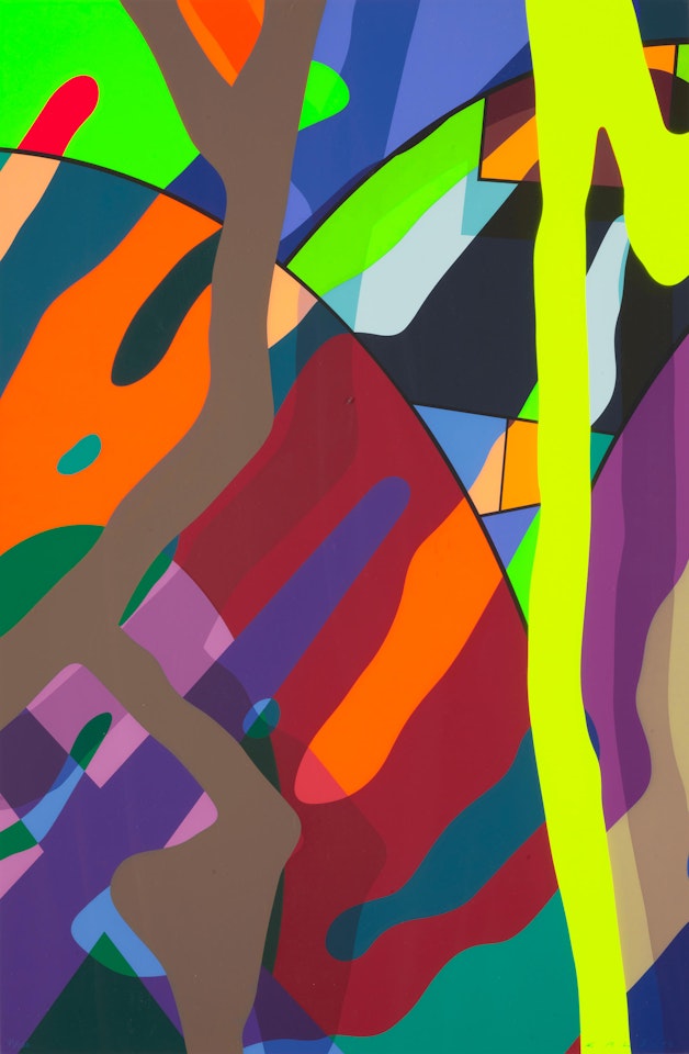 One plate, from Tension by Kaws