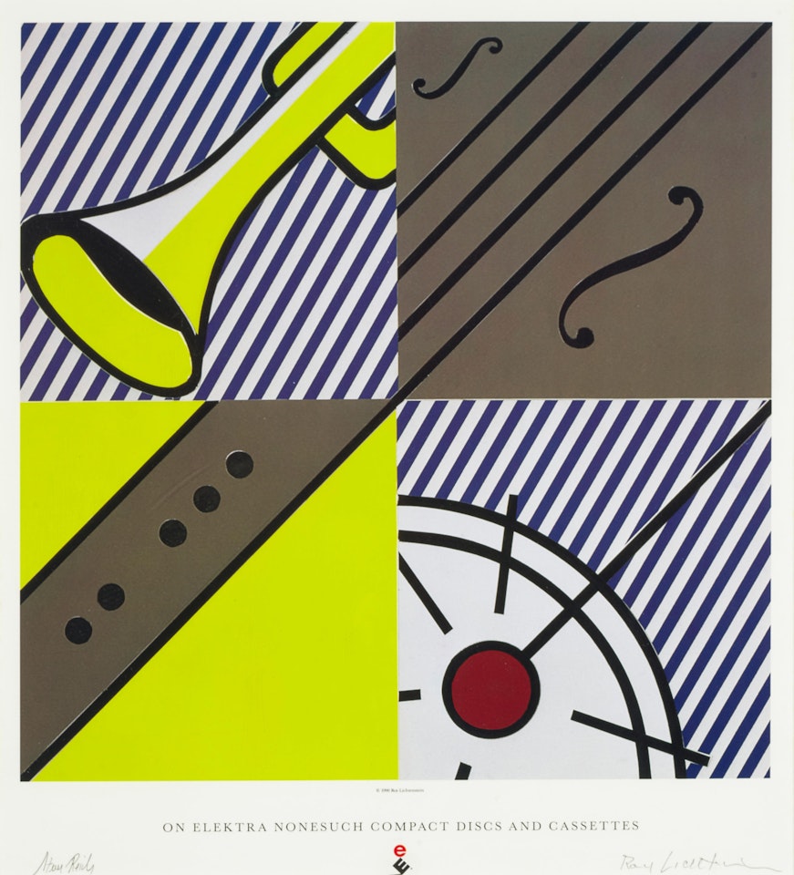 The Four Sections by Roy Lichtenstein