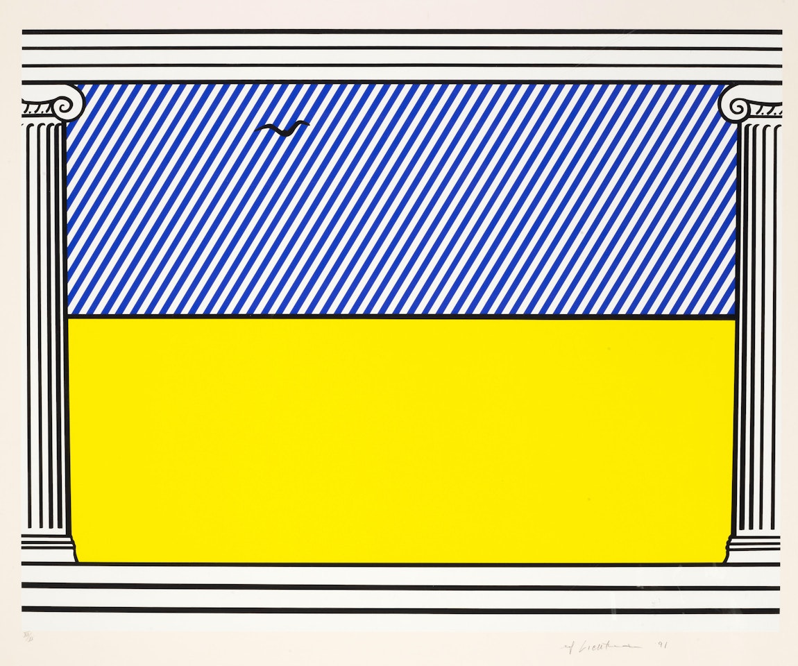 Liberté, from mémoire de la liberté by Roy Lichtenstein