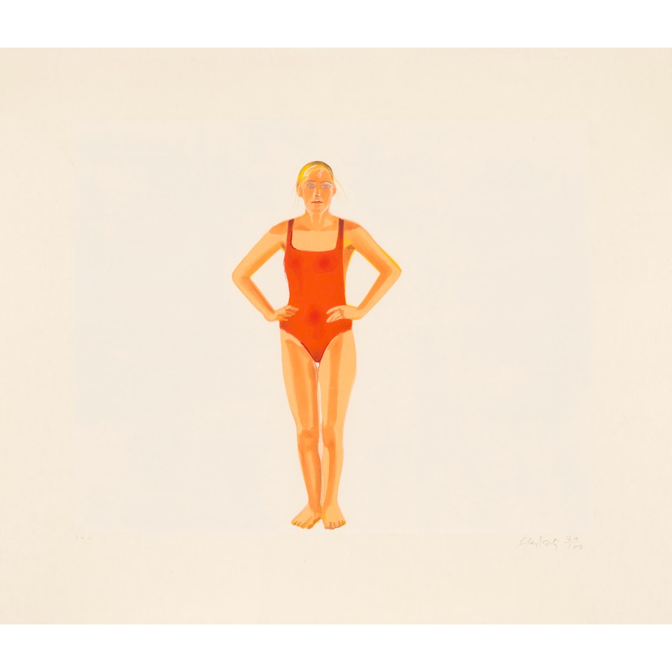 Swimmer by Alex Katz