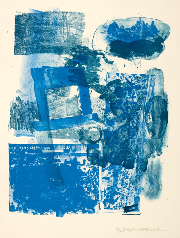 Stunt Man I by Robert Rauschenberg