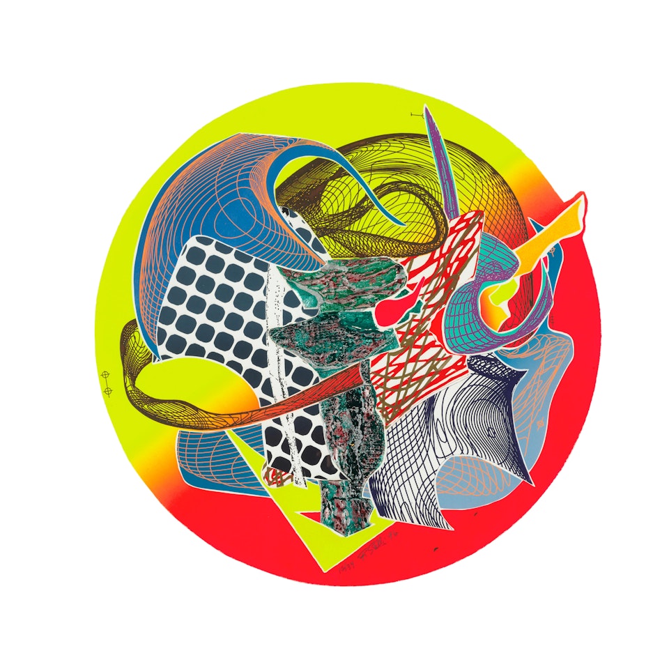 Calnogor, from Imaginary Places II by Frank Stella