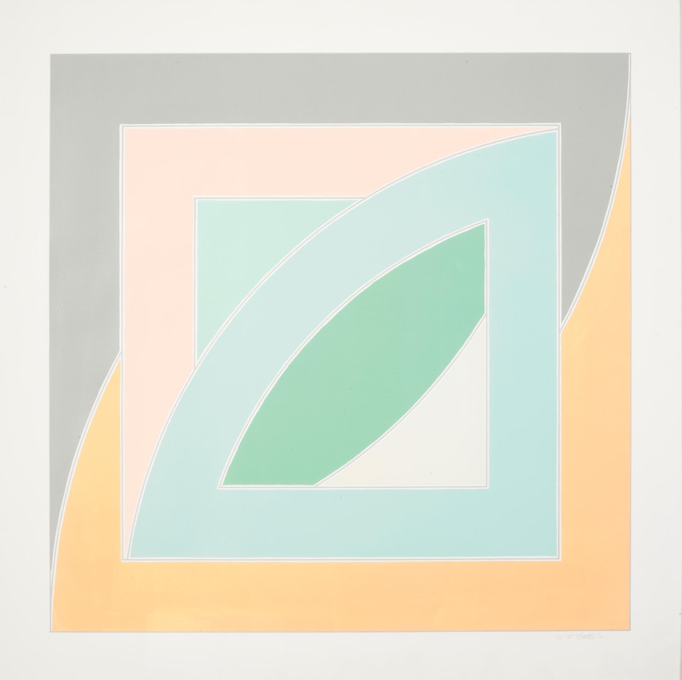 River Ponds IV, from Newfoundland Series by Frank Stella