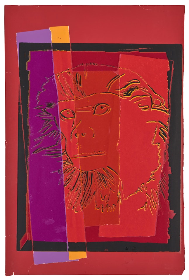 Douc Langur, from Vanishing Animals by Andy Warhol