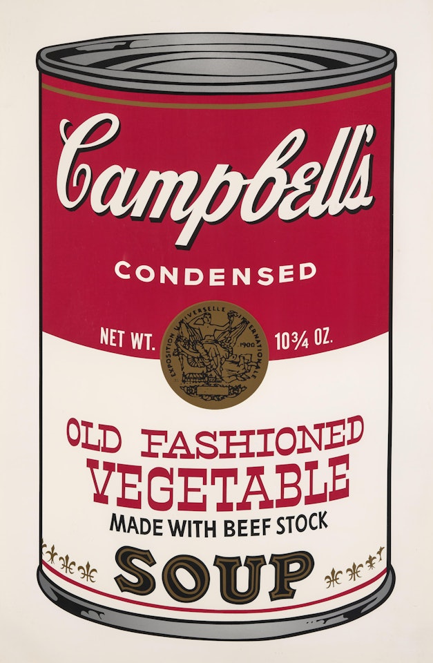 Old Fashioned Vegetable, from Campbell Soup II by Andy Warhol