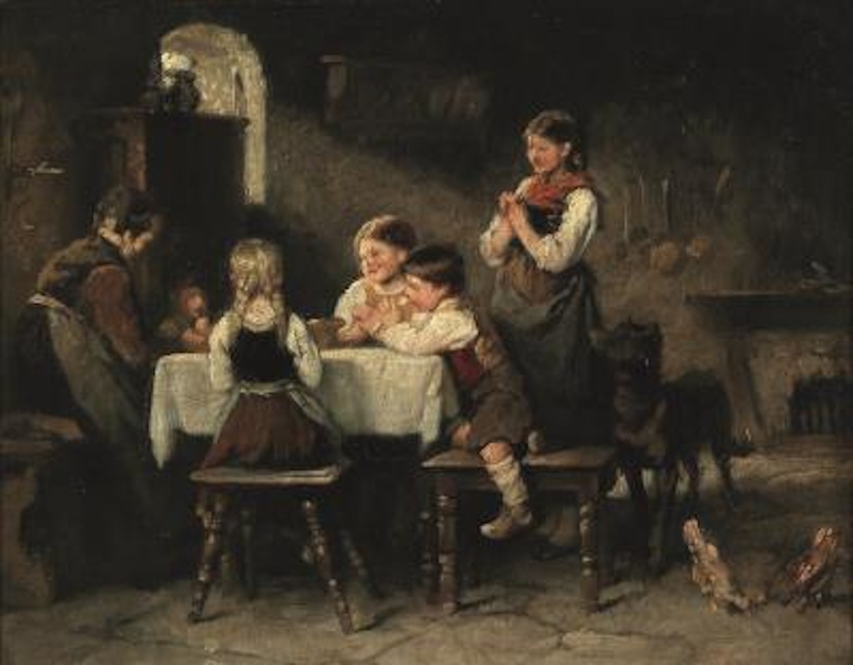 The Grace (study) by Franz von Defregger