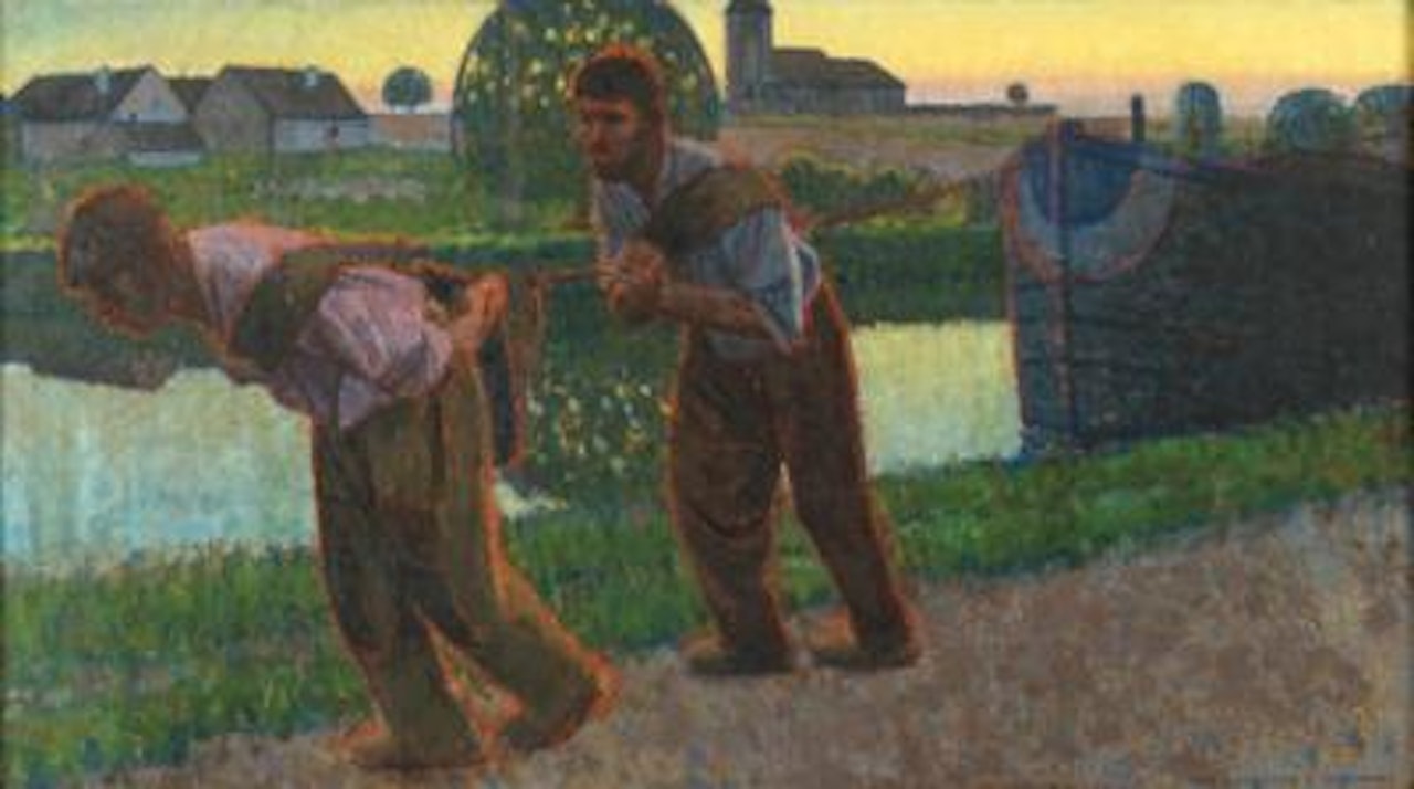 “Mariners” (Les Haleurs) by Bernard Boutet de Monvel