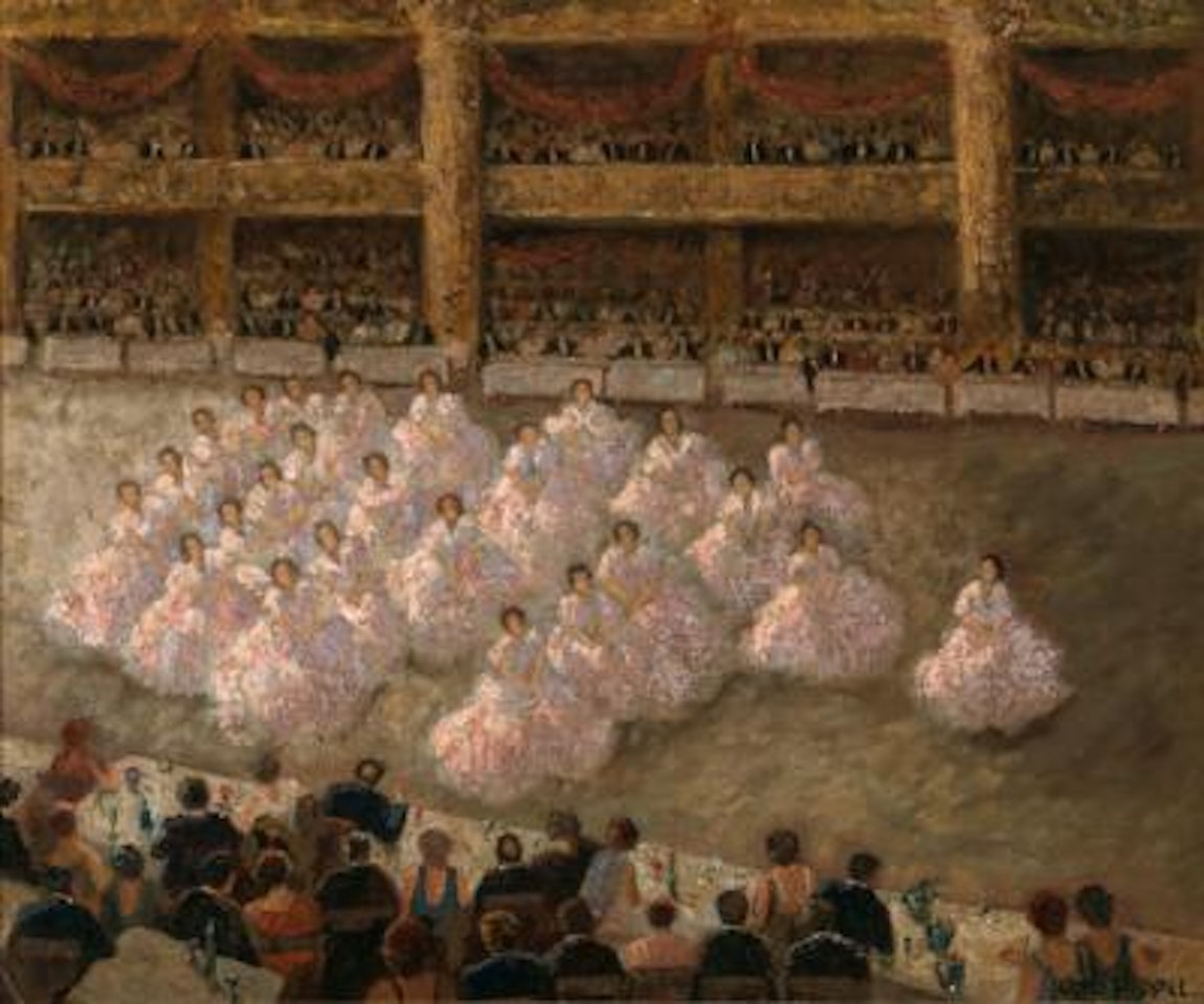 Debutantes in the Ballroom by Otto Pippel