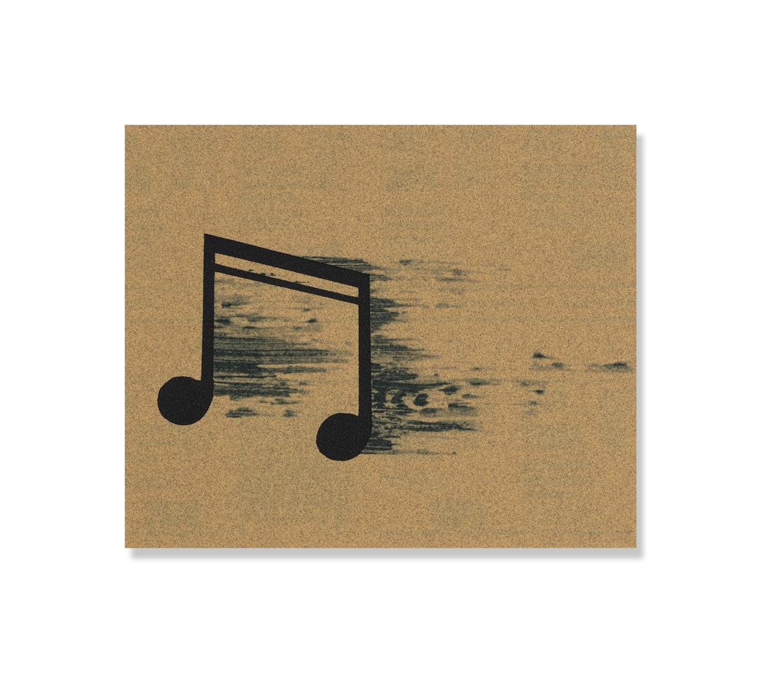 Note by Ed Ruscha