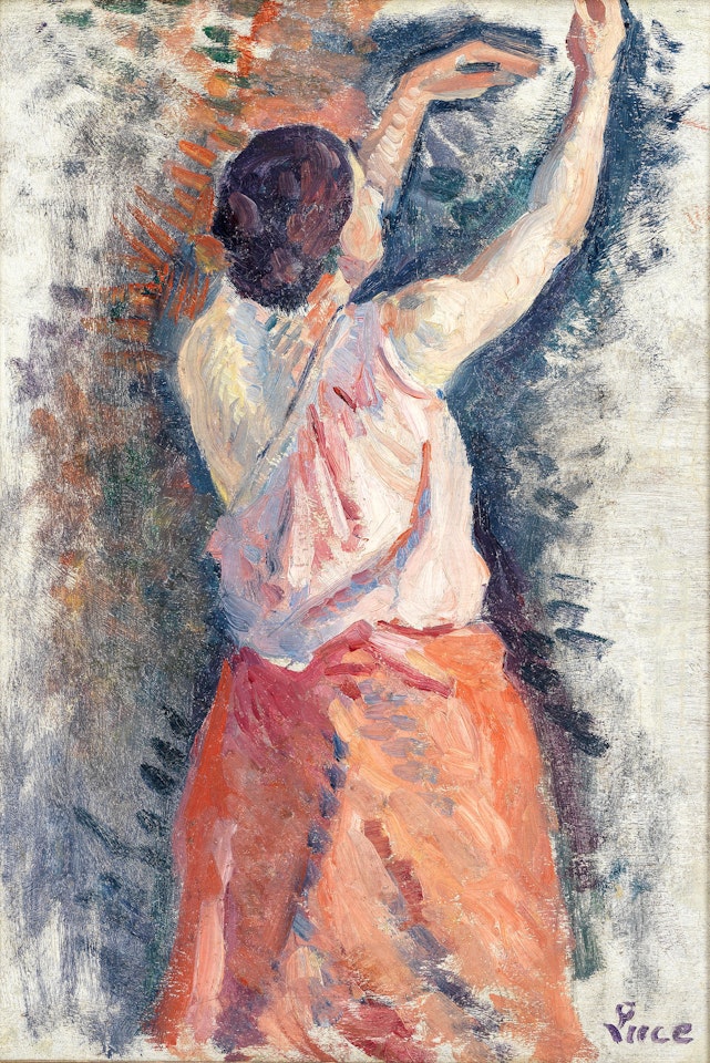 Femme de dos by Maximilien Luce