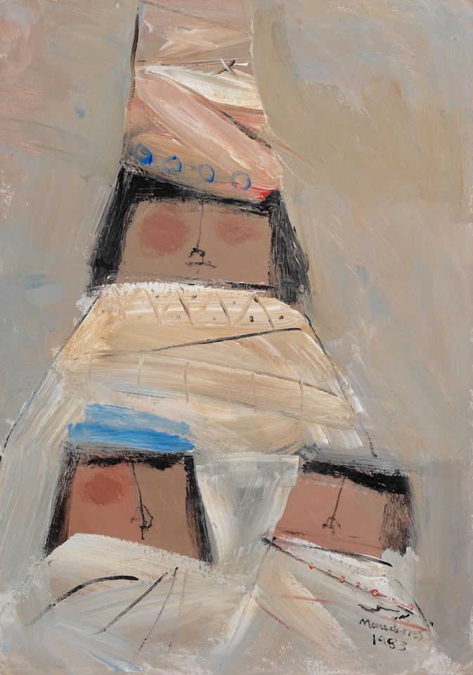Three Figures by Fateh Moudarres
