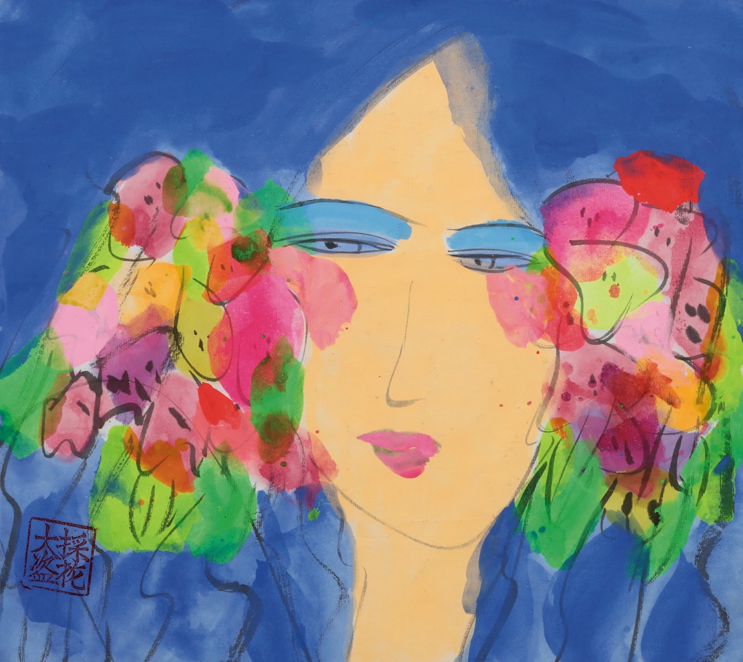 UNTITLED 05 by Walasse Ting