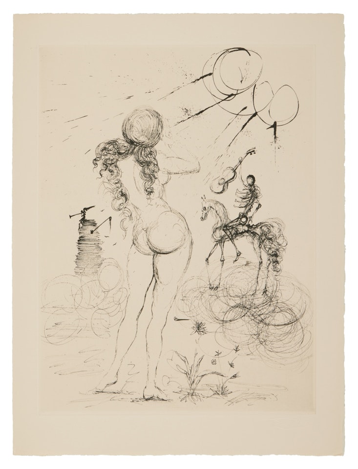 Poèmes Secrets by Salvador Dali