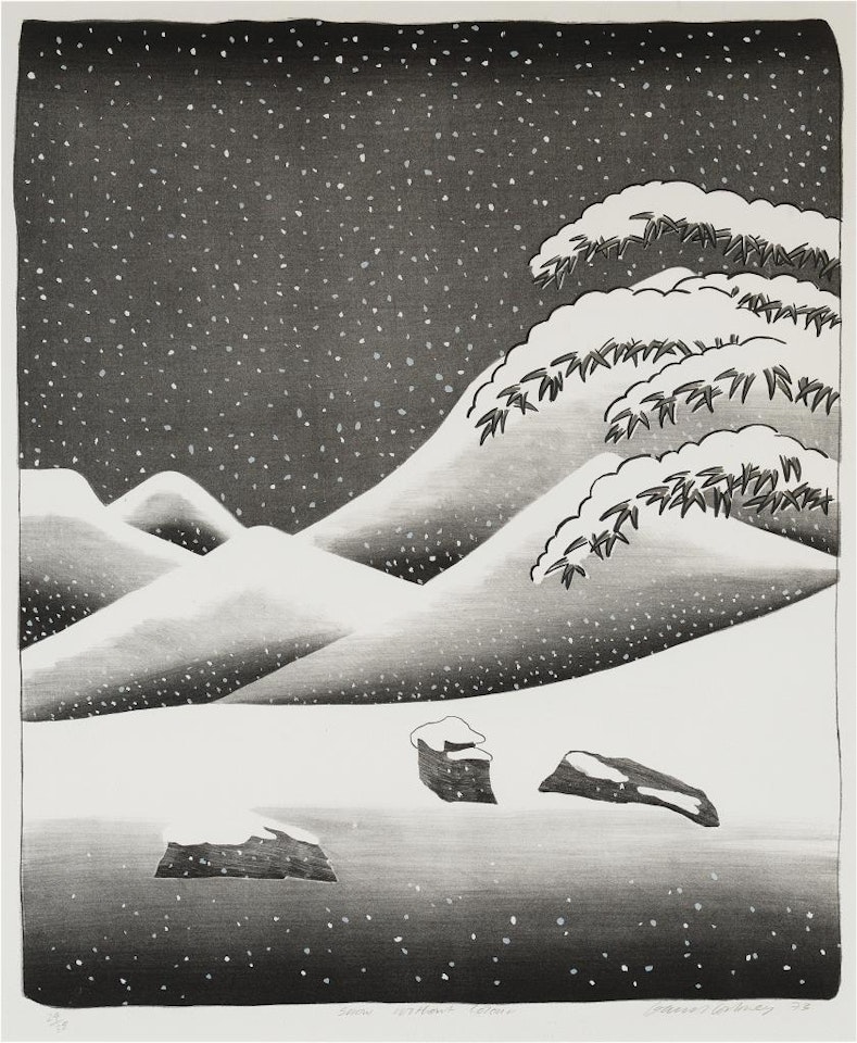 Snow Without Color by David Hockney
