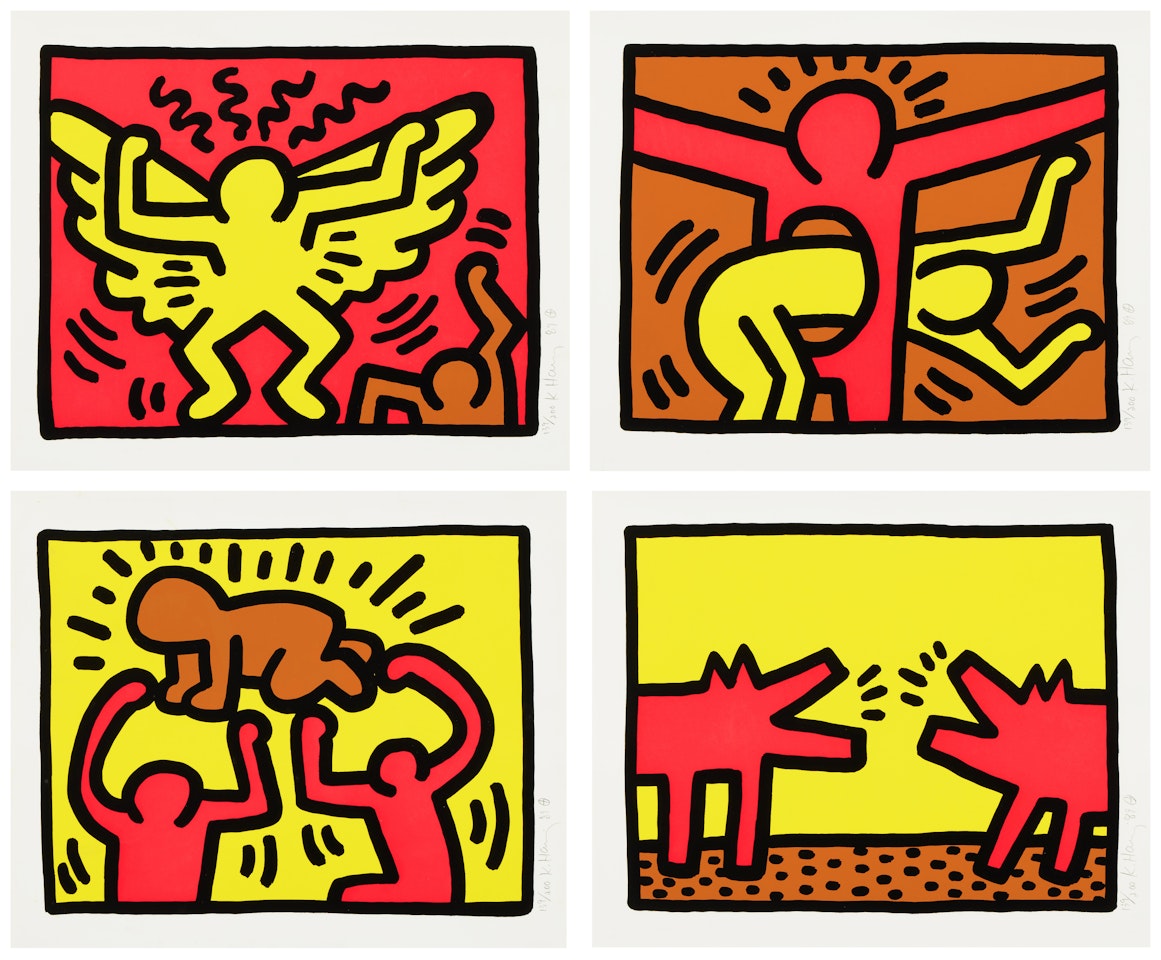 Pop Shop IV by Keith Haring