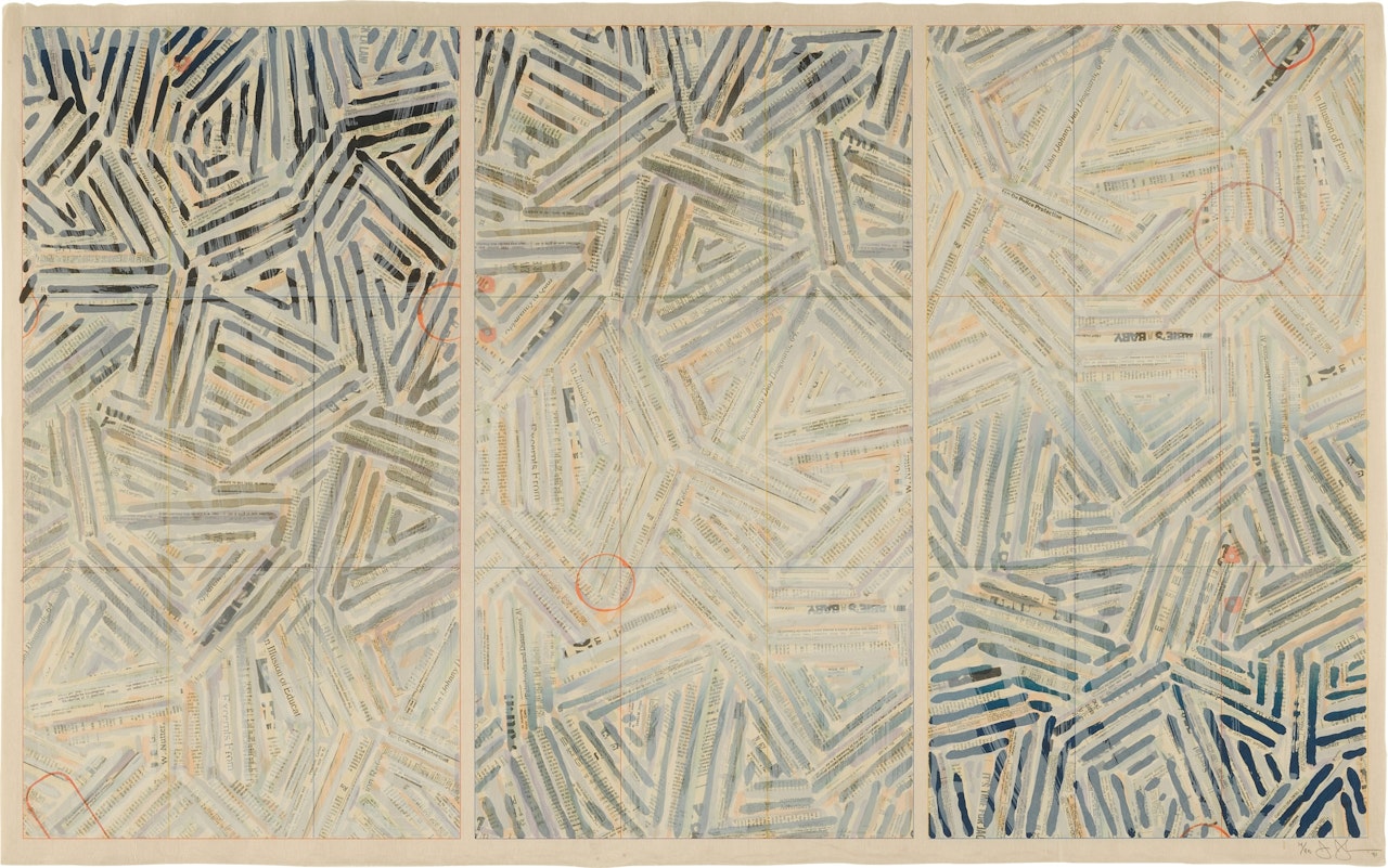 Usuyuki by Jasper Johns