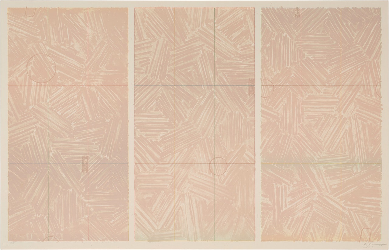 Usuyuki by Jasper Johns