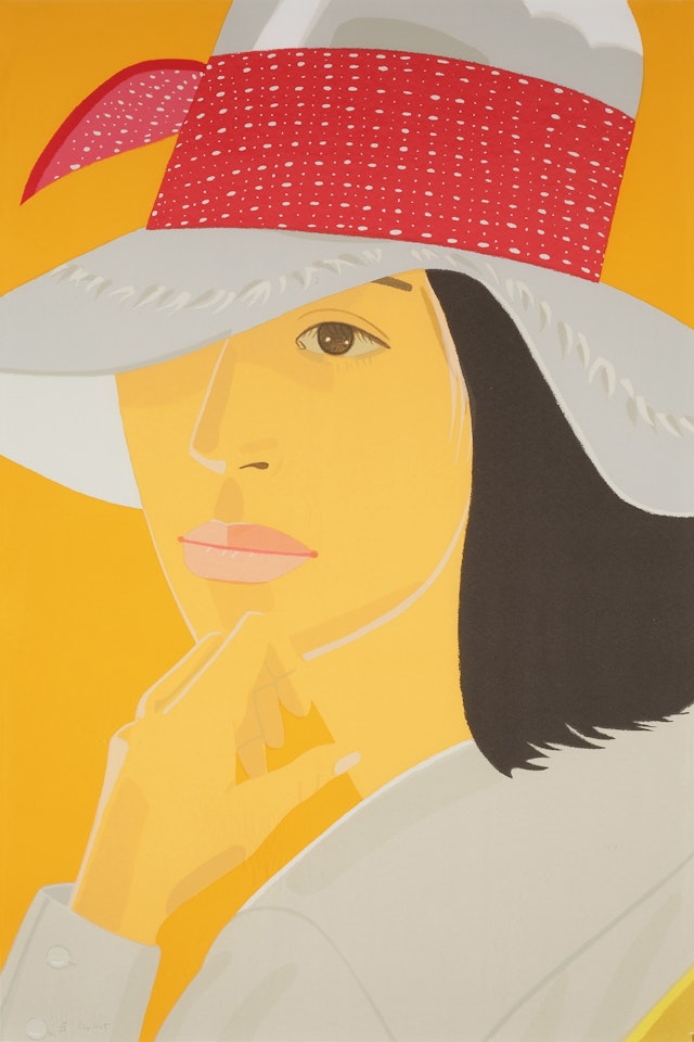 Red Band by Alex Katz