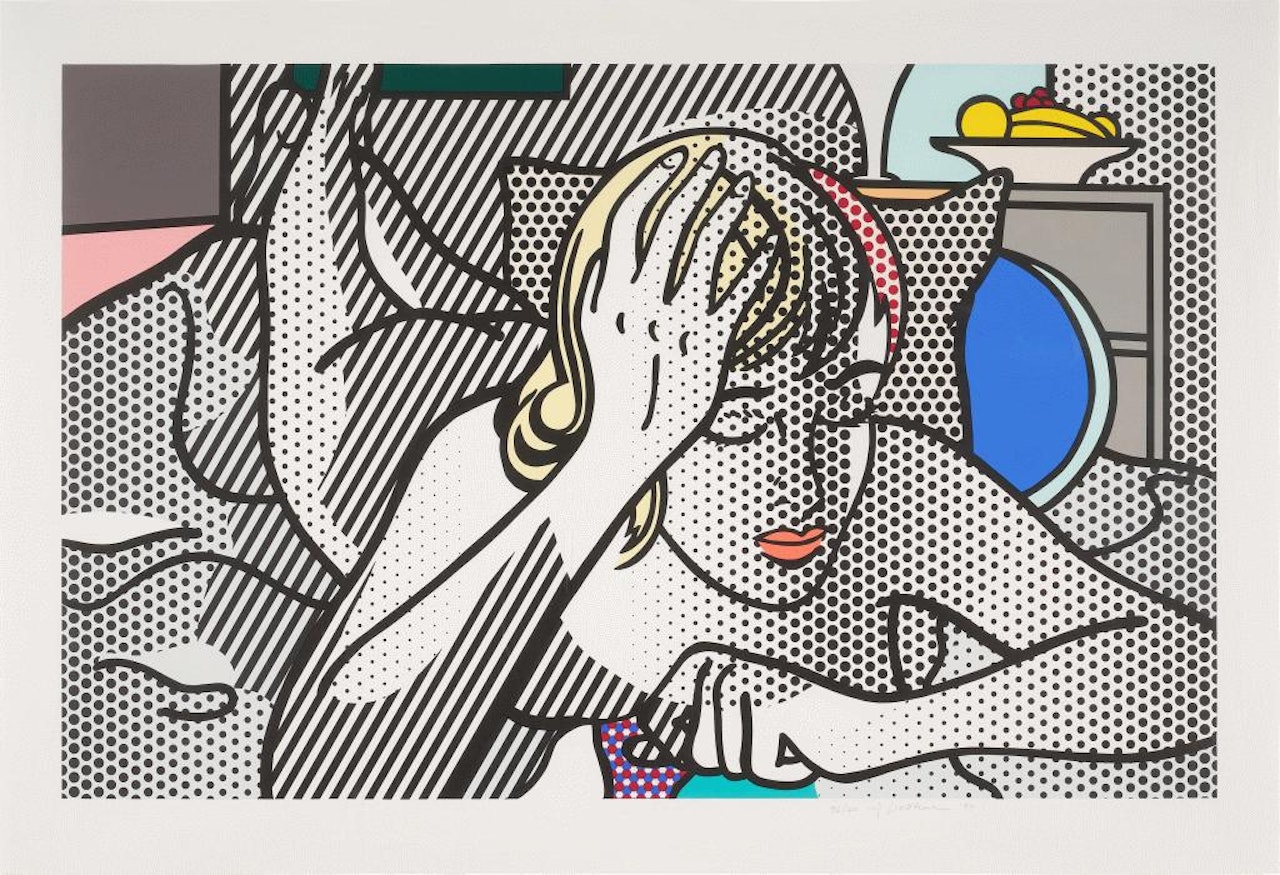 Thinking Nude, from Nude Series by Roy Lichtenstein