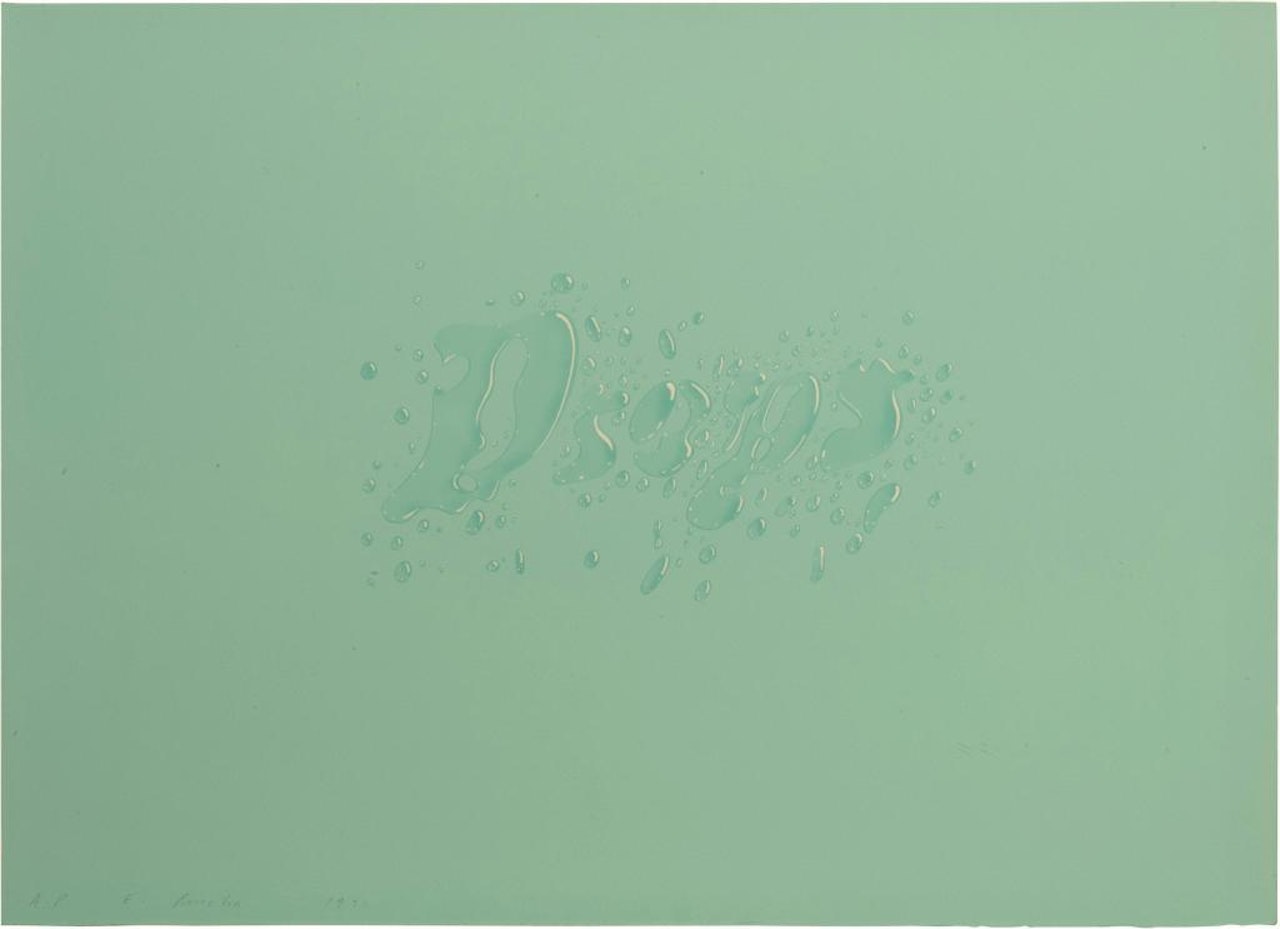 Drops by Ed Ruscha