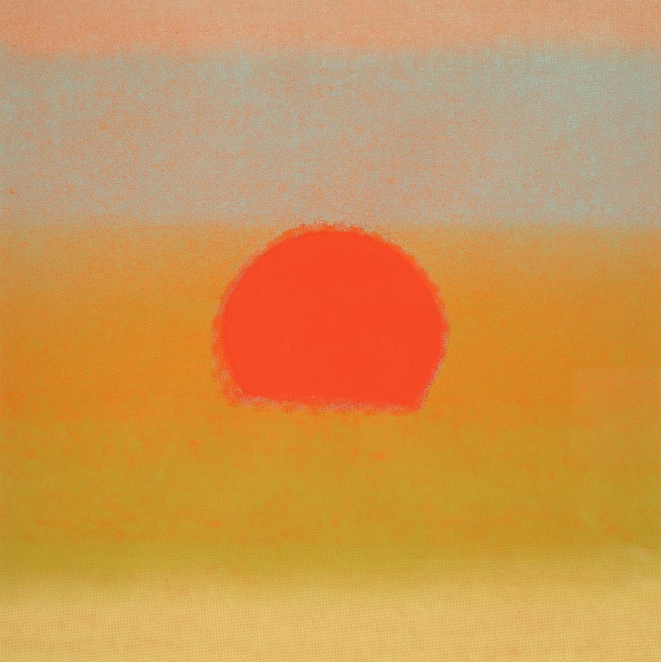 Sunset by Andy Warhol