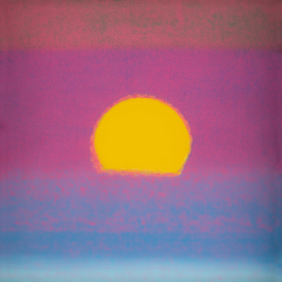 Sunset by Andy Warhol