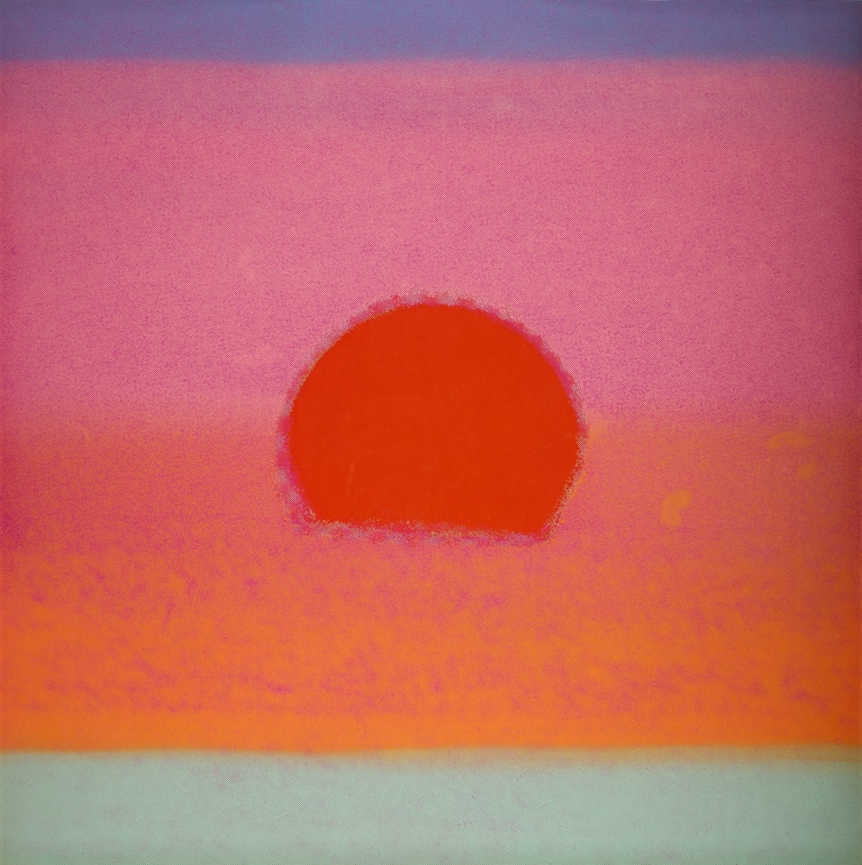 Sunset by Andy Warhol