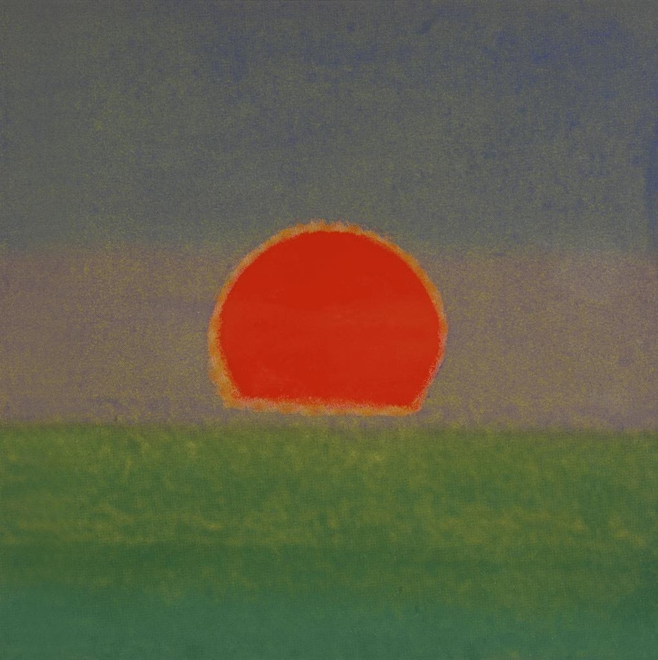 Sunset by Andy Warhol