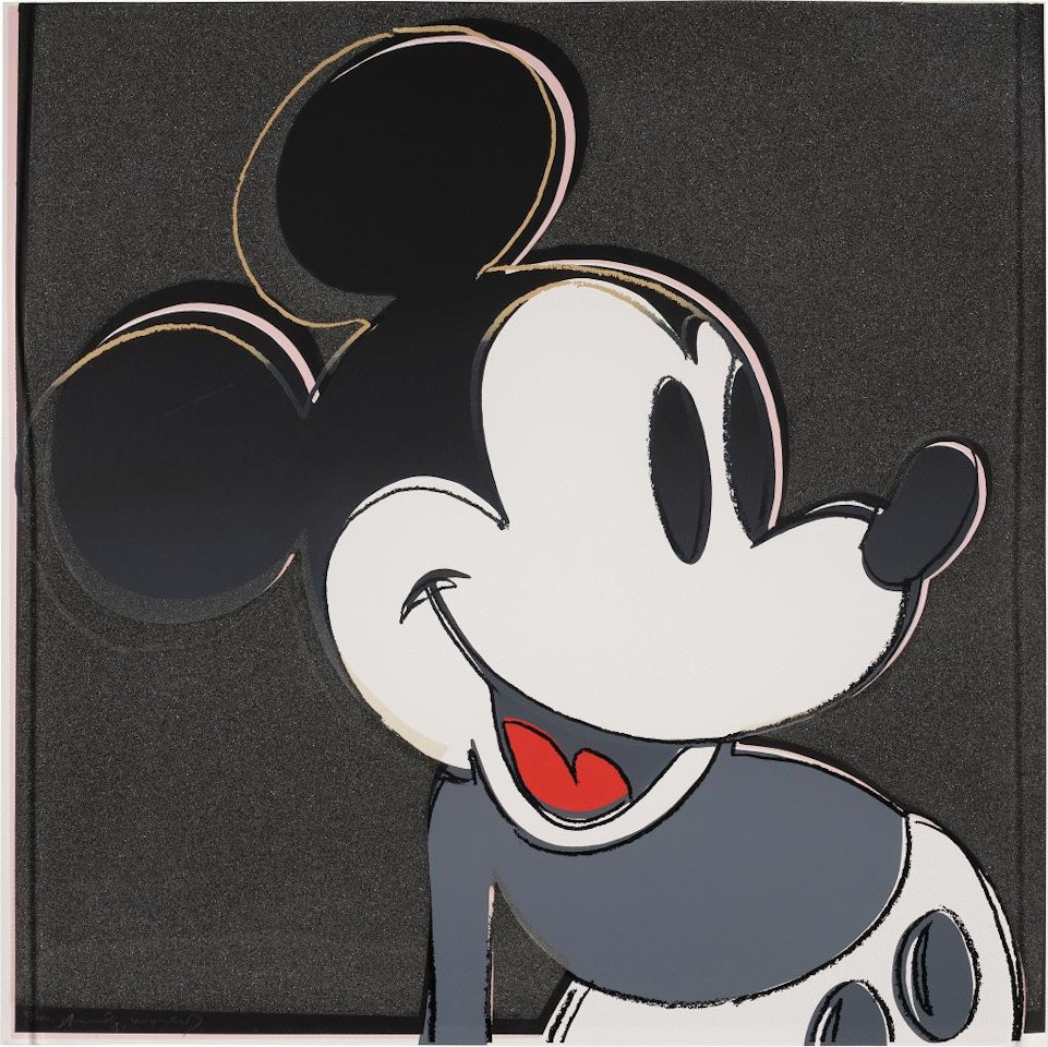 Mickey Mouse by Andy Warhol