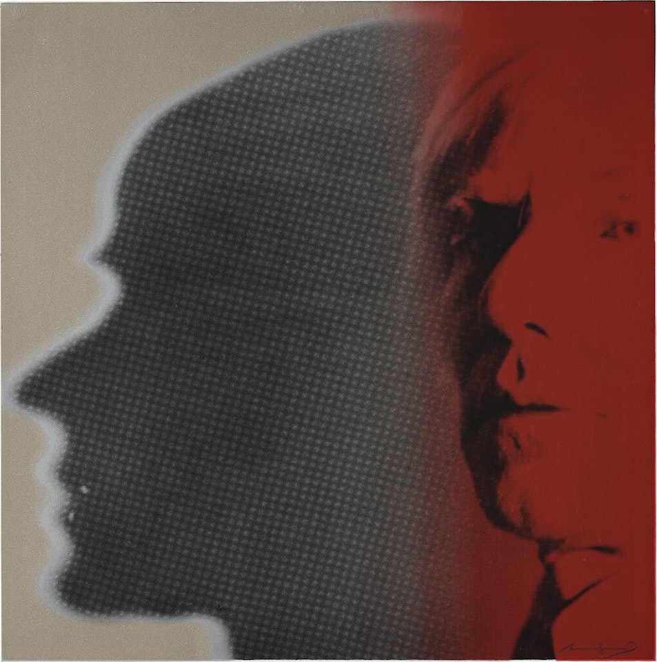 The Shadow, from Myths by Andy Warhol