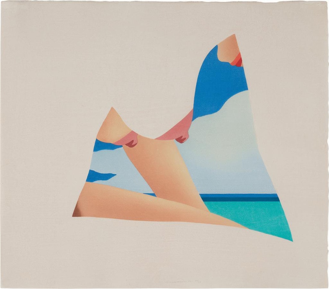 Seascape Dropout by Tom Wesselmann