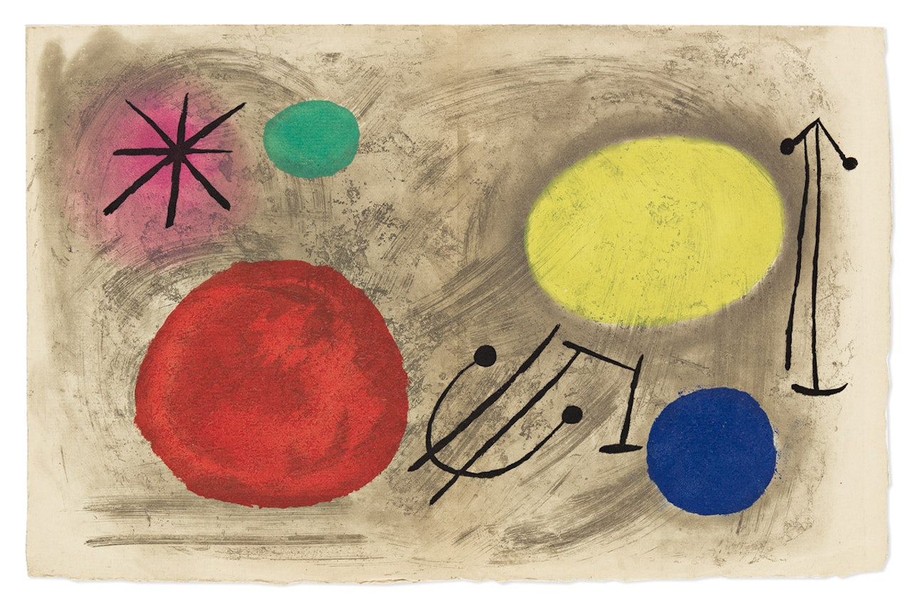 Bagatelles végétales . by Joan Miró